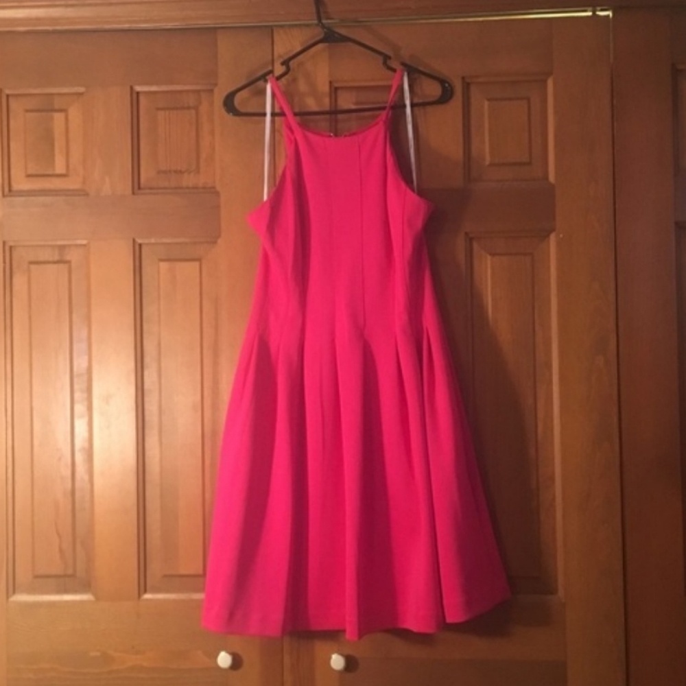 Calvin Klein Pleated Pocket Dress